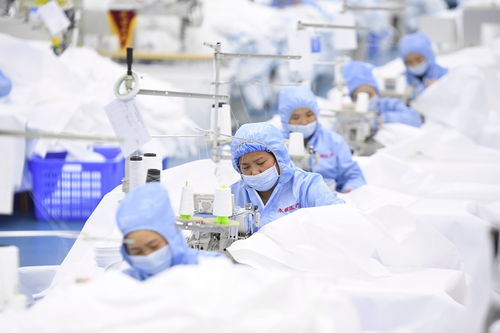 全力保供，防護物資生產線高效運轉